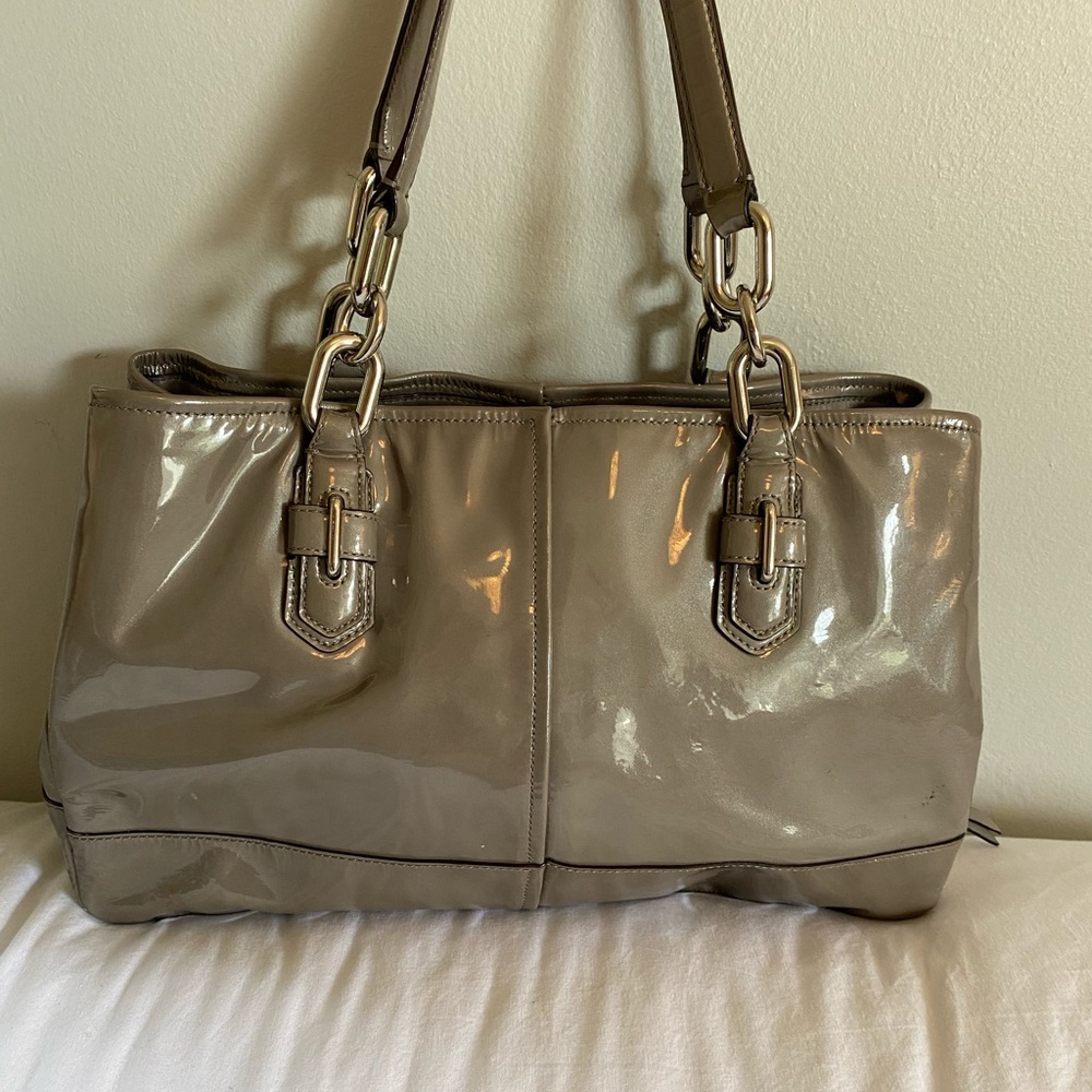 Coach Grey Chelsea Jayden Satchel View 2